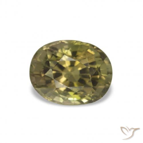 1.74ct Luz verde Turmalina, oval, VS
