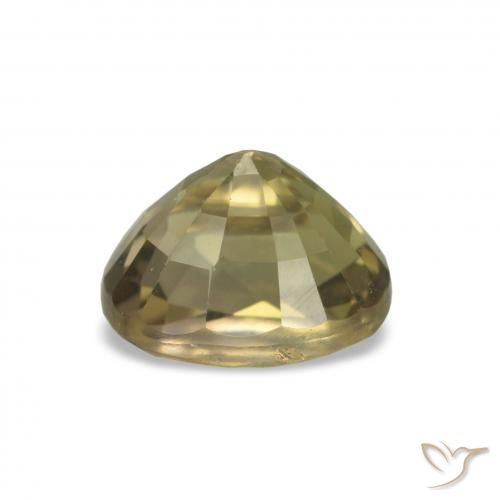 Turmalina Luz verde Natural 1.74ct, Corte Oval, VS