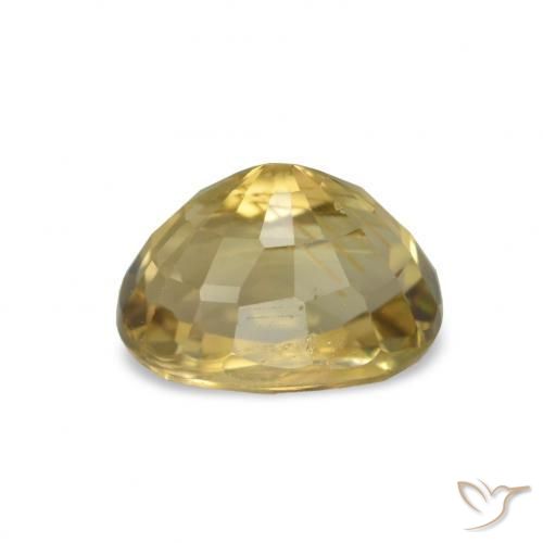 Turmalina Ouro Natural 1.62ct, Corte Oval, VVS-VS