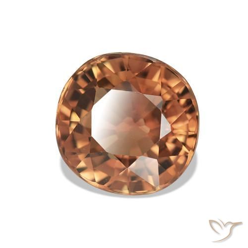 Turmalina Laranja Avermelhado Profundo Natural 1.81ct, Corte Oval, VVS