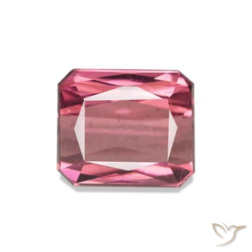 Turmalina Luz rosa Natural 2.28ct, Corte Esmeralda, VVS