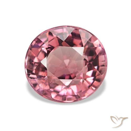 1.51ct rosa turmalina, oval, VS