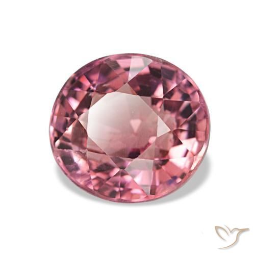Turmalina rosa natural 1,51ct, corte oval, VS