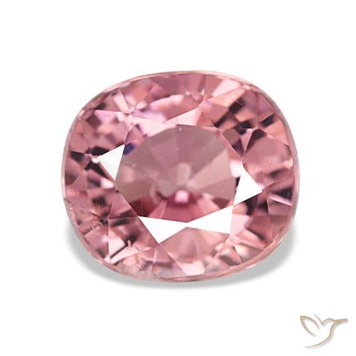 1.74ct rosa turmalina, oval, VS-SI