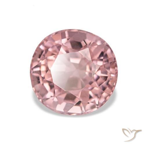 Turmalina rosa natural 1,47ct, corte oval, VS