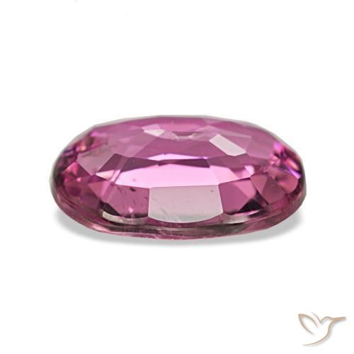 Turmalina roxo natural 1,45ct, corte oval, VS