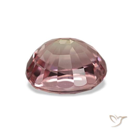 Turmalina rosa natural 1,84ct, corte oval, VS