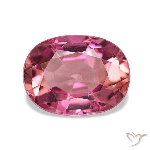 1.58ct rosa turmalina, oval, VS-SI