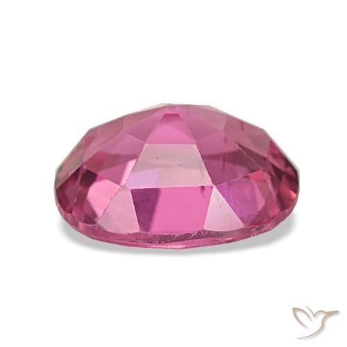Turmalina rosa natural 1,58ct, corte oval, VS-SI