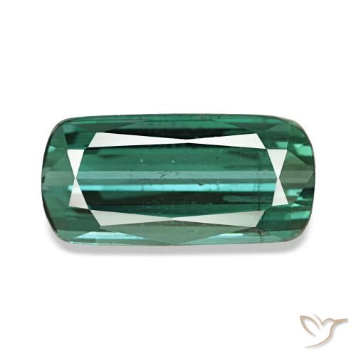 1.88ct verde turmalina, almofada, SI