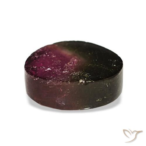 Turmalina multicolorido natural 2,33ct, trillion, transparente