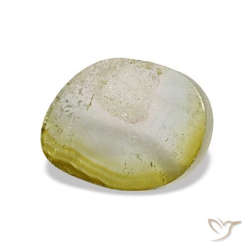 Turmalina multicolorido natural 1,80ct, forma extravagante, transparente