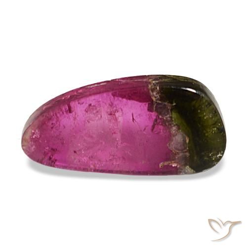 4.39ct multicolorido turmalina, fantasia, transparente