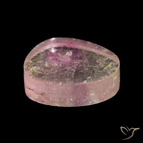 Turmalina multicolorido natural 4,50ct, forma extravagante, transparente
