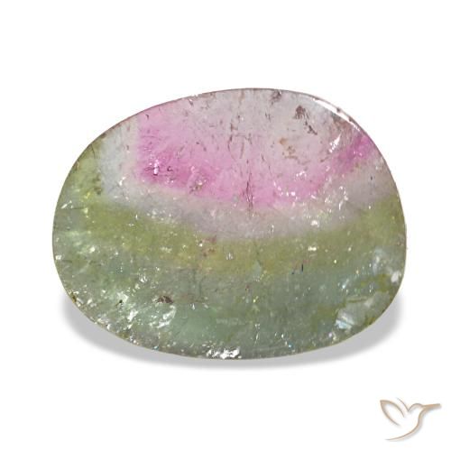 2.46ct multicolorido turmalina, fantasia, transparente