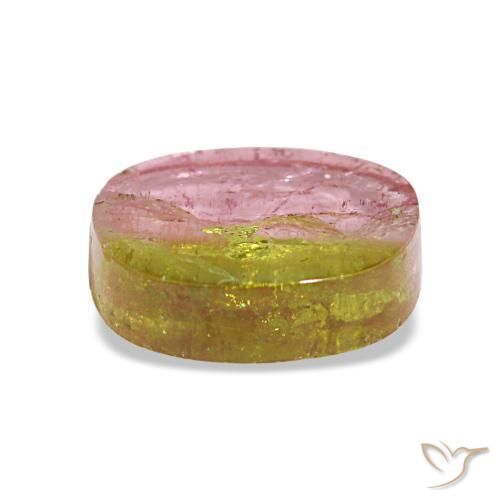 Turmalina multicolorido natural 2,52ct, forma extravagante, transparente