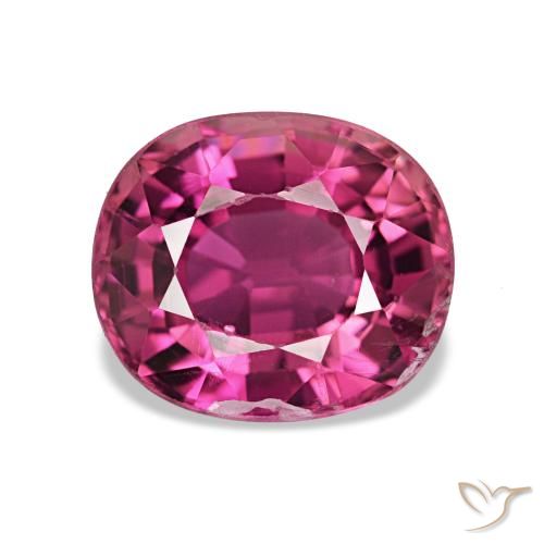 Turmalina rosa natural 1,95ct, corte oval, SI