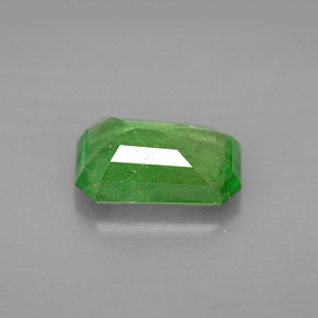 Granada Tsavorita Verde Natural 3.08ct, Corte Esmeralda, SI