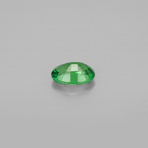 Granada Tsavorita Verde cromado Natural 0.67ct, Corte Oval, SI