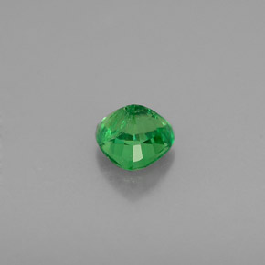 Granada tsavorita verde natural 0,34ct, trillion, VS