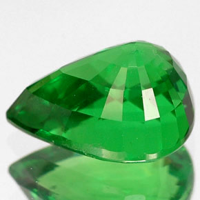 Granada Tsavorita Verde Natural 2.13ct, Formato de pêra, VS