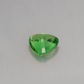Granada tsavorita verde natural 0,63ct, trillion, VS