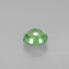Granada Tsavorita verde vivo Natural 0.65ct, Corte Oval, VS