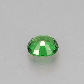 Granada tsavorita verde natural 0,59ct, almofada cortada, VS