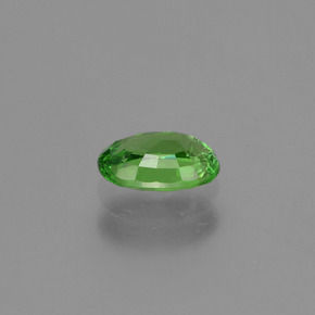 Granada tsavorita verde natural 0,58ct, corte oval, VVS-VS