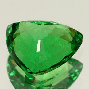 Granada tsavorita verde natural 1,05ct, trillion, VS
