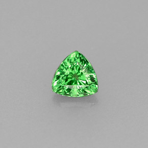 Granada Tsavorita Verde cromado Natural 0.24ct, Trilhão, VS