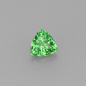 Granada Tsavorita Verde cromado Natural 0.24ct, Trilhão, VS