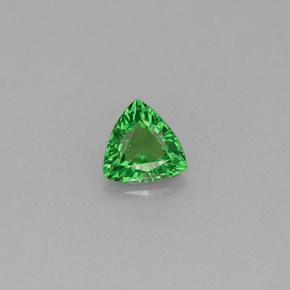 Granada Tsavorita Verde cromado Natural 0.43ct, Trilhão, VS