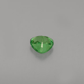 Granada tsavorita verde natural 0,39ct, trillion, VS