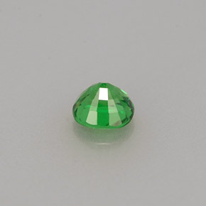 Granada tsavorita verde natural 0,46ct, almofada cortada, VS