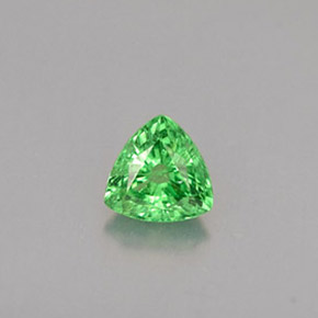 Granada Tsavorita Verde cromado Natural 0.30ct, Trilhão, VS
