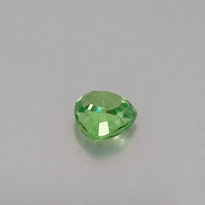 Granada tsavorita verde natural 0,27ct, trillion, VS