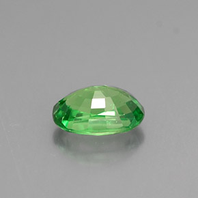 Granada tsavorita verde natural 0,66ct, corte oval, VS