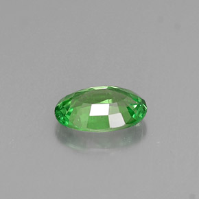 Granada tsavorita verde natural 0,54ct, corte oval, VS