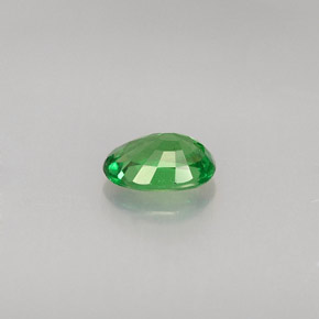 Granada tsavorita verde natural 0,56ct, corte oval, VS
