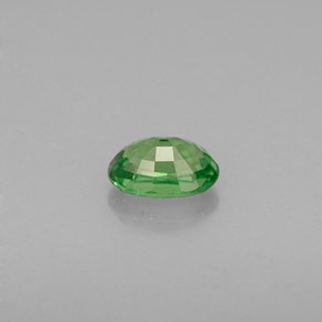 Granada tsavorita verde natural 0,63ct, corte oval, SI