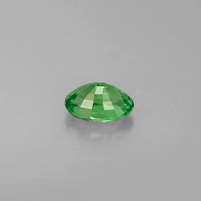 Granada Tsavorita Verde cromado Natural 0.61ct, Corte Oval, VS