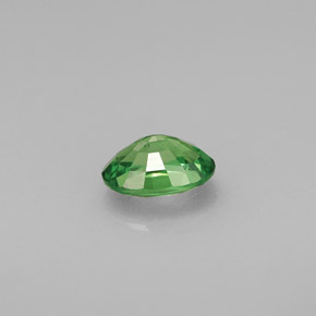 Granada tsavorita verde natural 0,57ct, corte oval, VVS-VS
