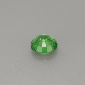 Granada Tsavorita Verde Natural 0.42ct, Corte Redondo, VVS-VS