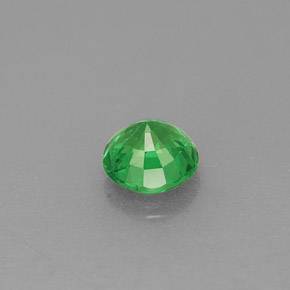 Granada tsavorita verde natural 0,30ct, corte redondo, VS