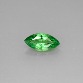 Granada tsavorita verde natural 0,96ct, marquise, VVS-VS