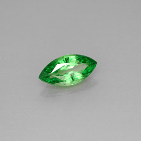 Granada tsavorita verde natural 0,96ct, marquise, VVS-VS