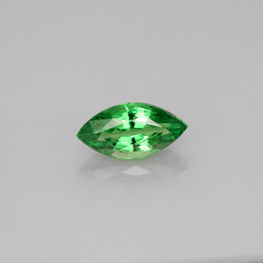 Granada tsavorita verde natural 0,96ct, marquise, VVS-VS