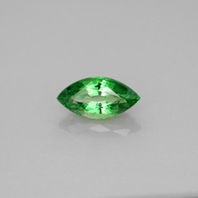 Granada tsavorita verde natural 0,96ct, marquise, VVS-VS