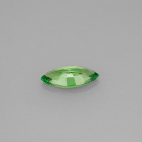Granada tsavorita verde natural 0,75ct, marquise, VVS-VS